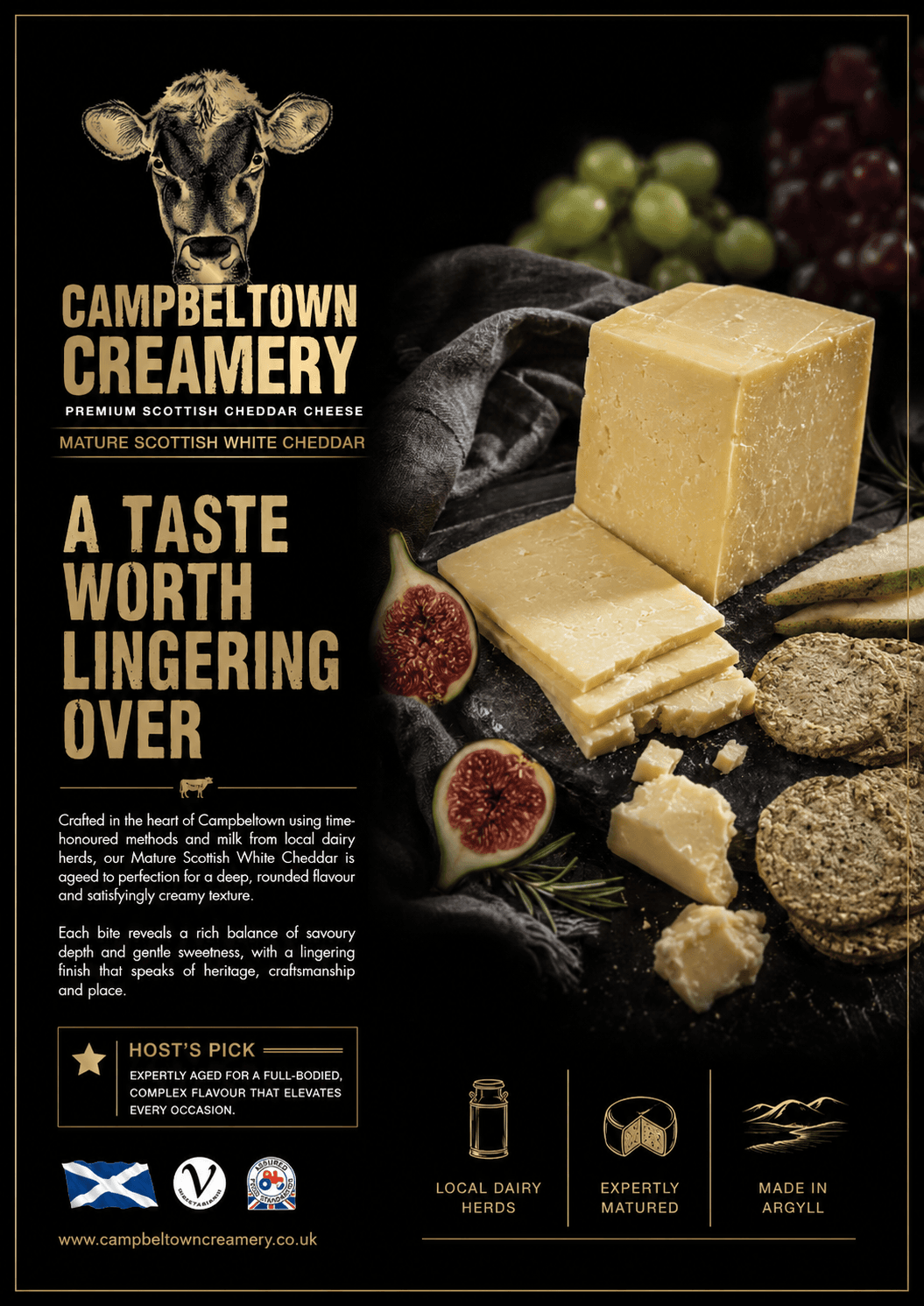 Campbeltown Creamery good food campaign advert