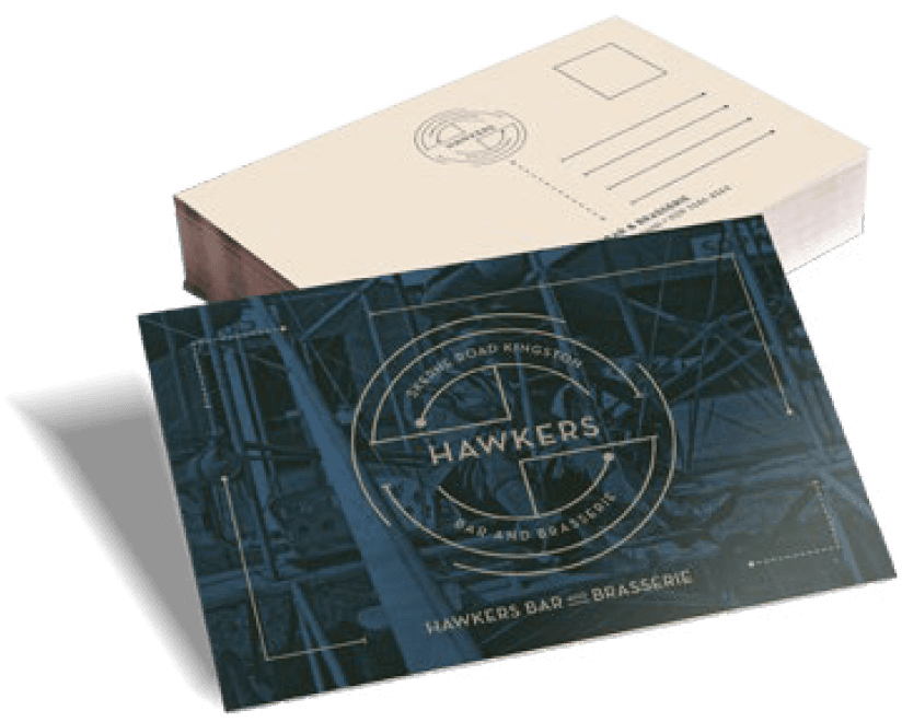 Hilton brand collateral design layer 1