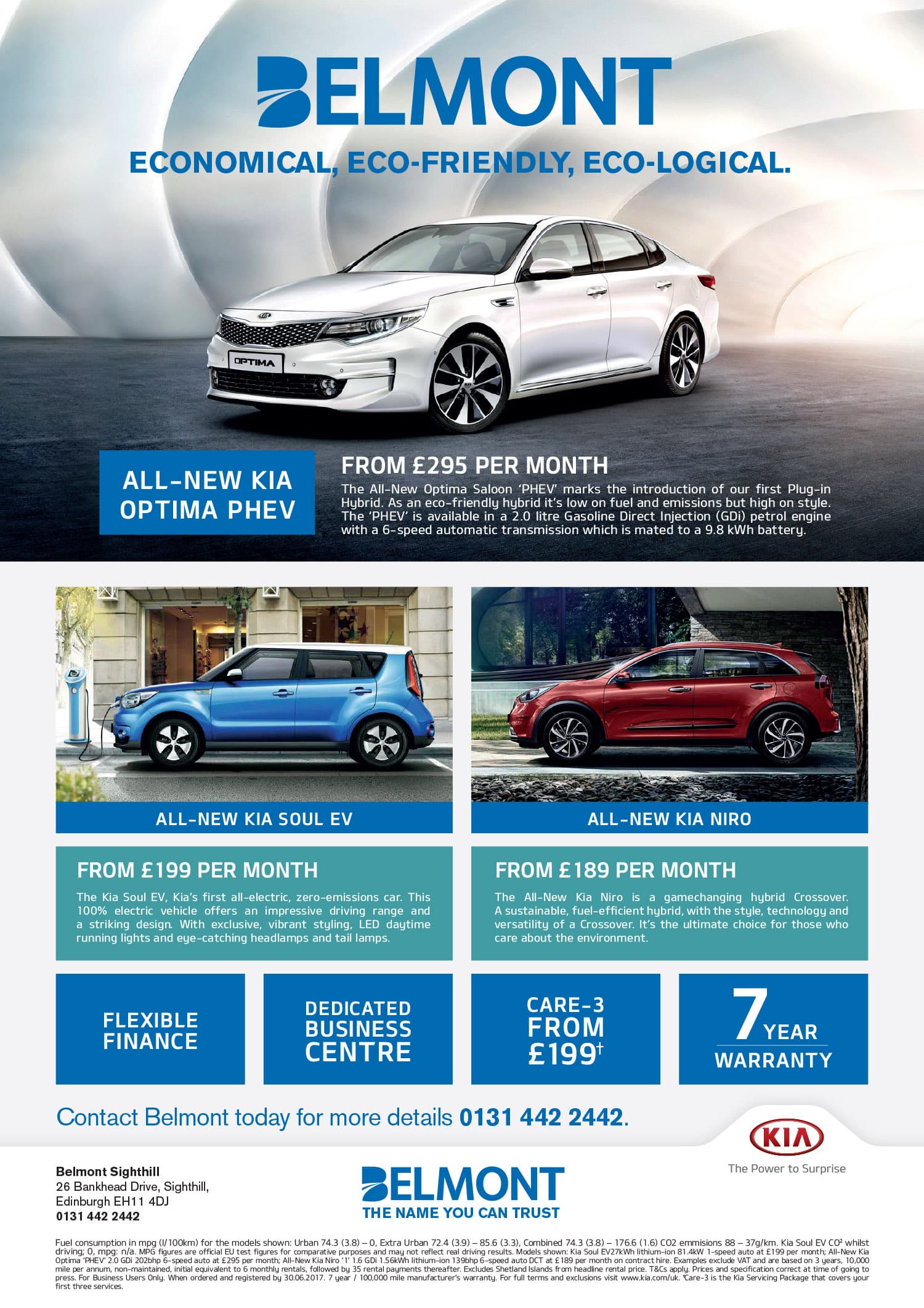 Kia Green Fleet full-page advert