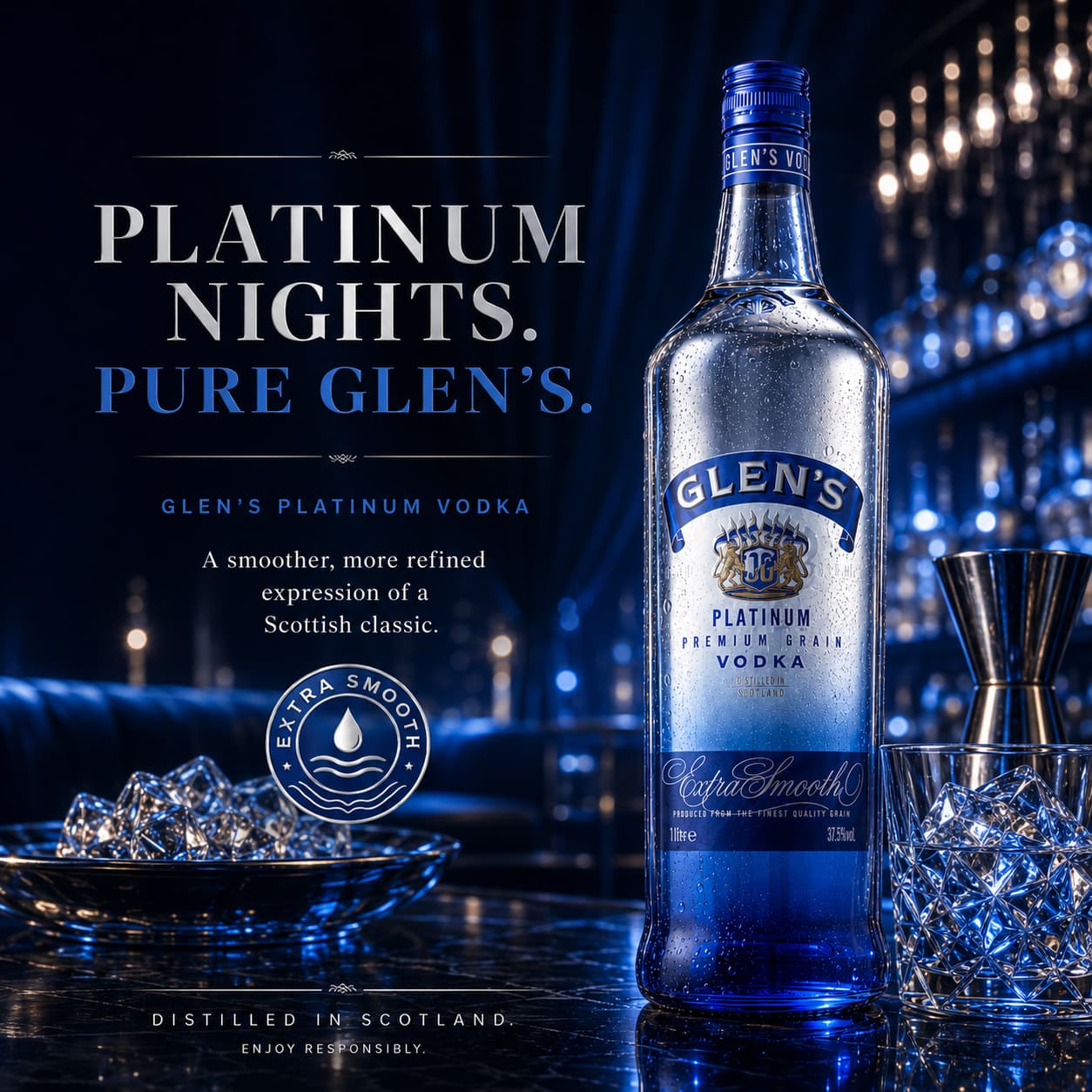 Glen's Vodka Night social media campaign