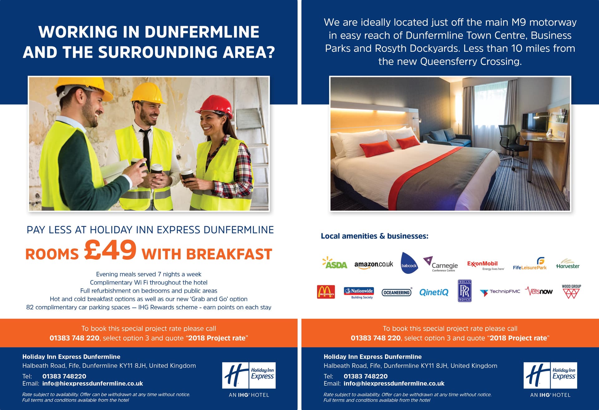 HIEX contractor promotional flyer