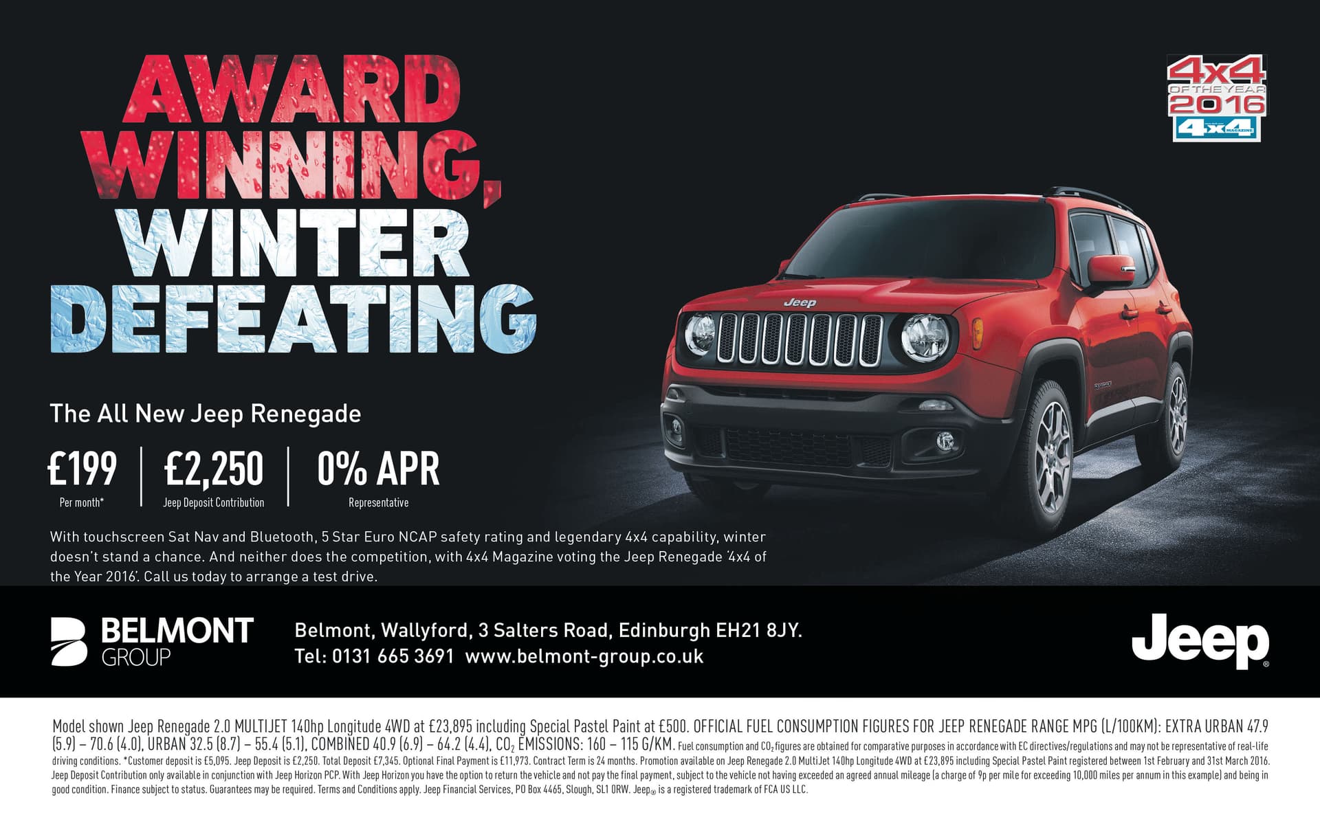 Belmont Jeep 160x259 press advert