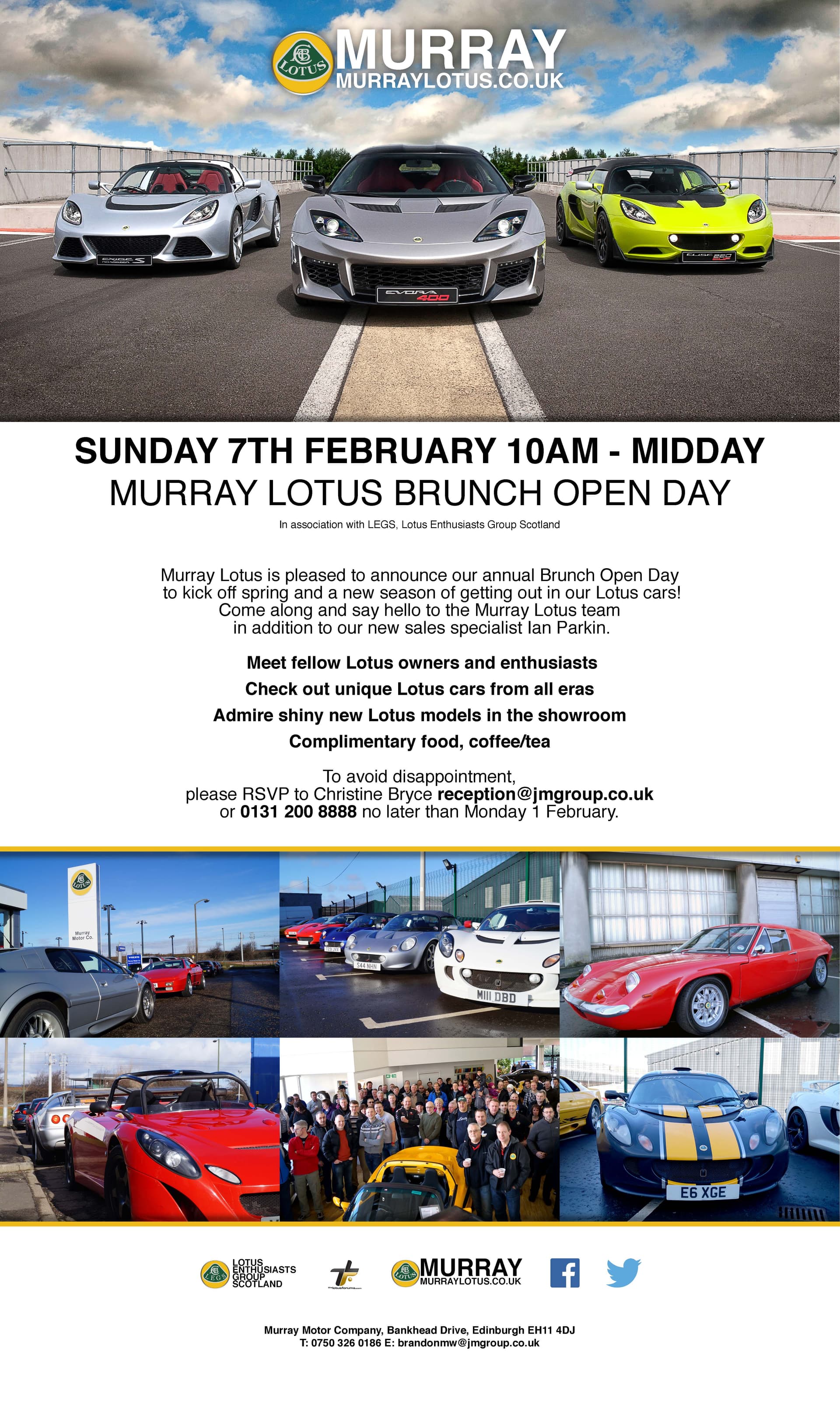 Lotus e-campaign LEGS Breakfast Meet email