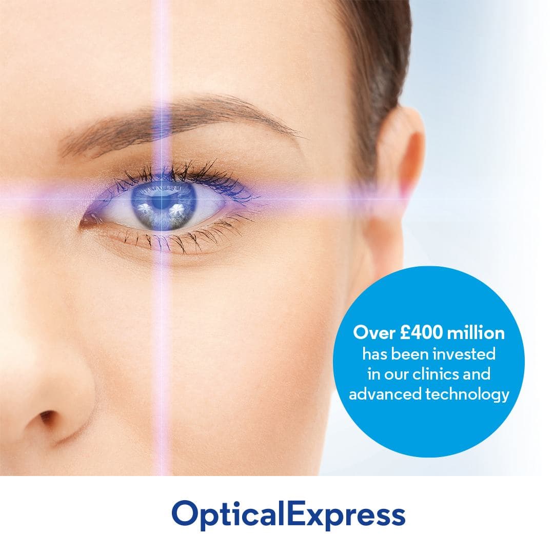 Optical Express social media campaign post 4