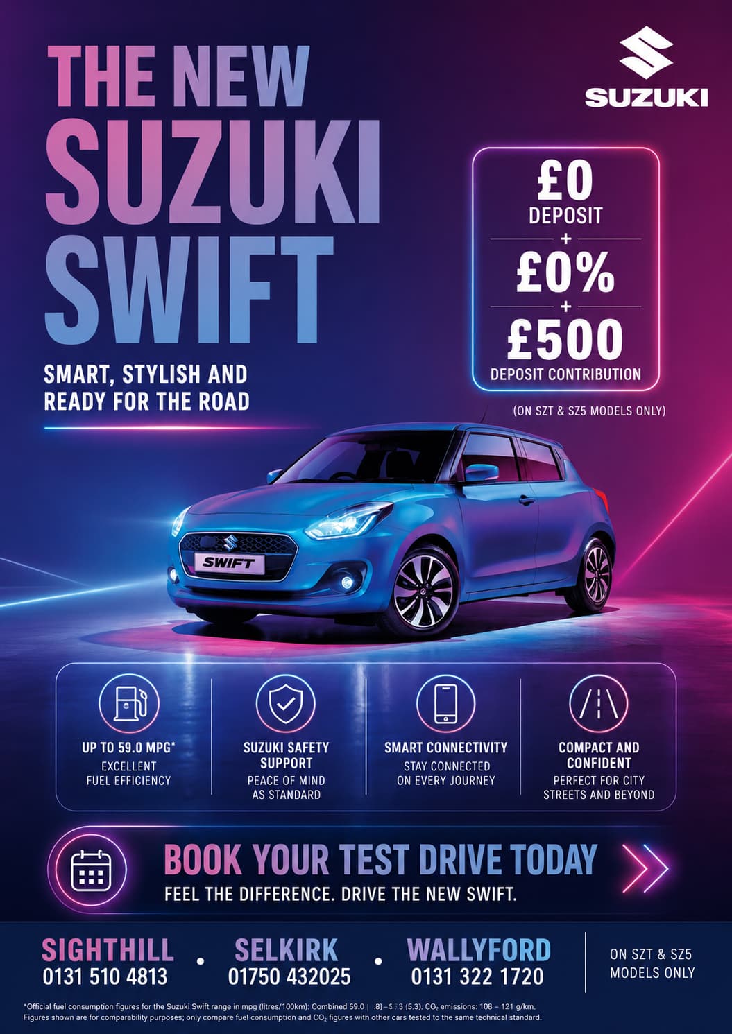 Suzuki Swift promotional advert