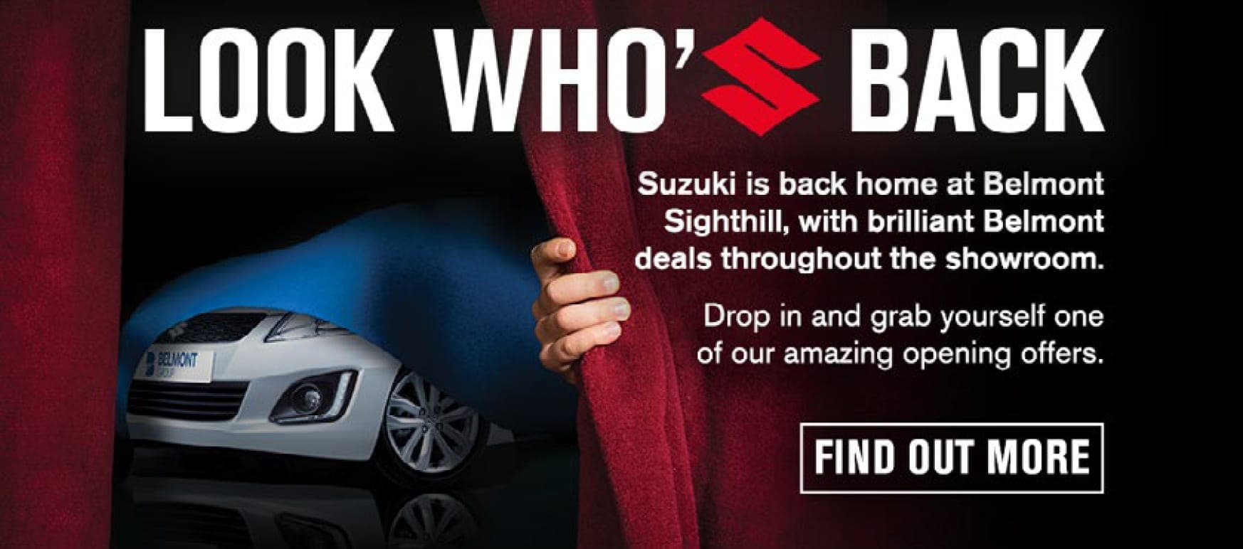 Suzuki animated web banner digital ad