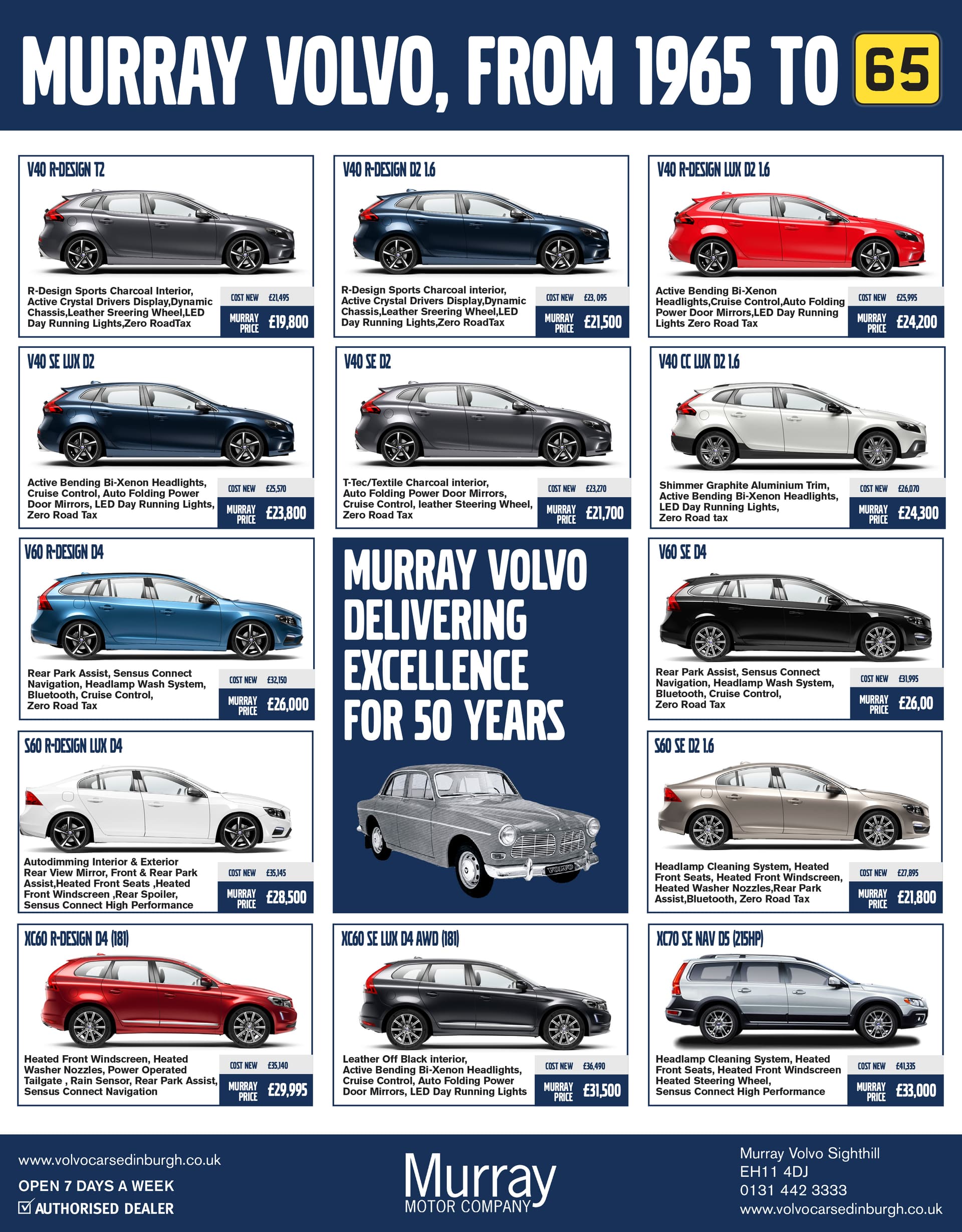 Volvo 65 plate launch advert
