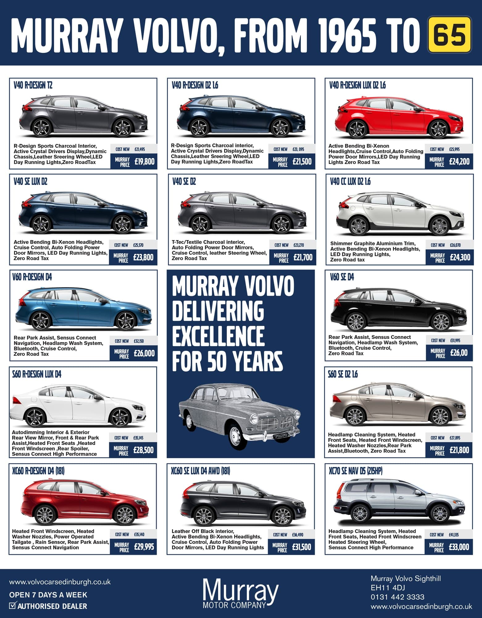 Volvo 65 plate launch advert