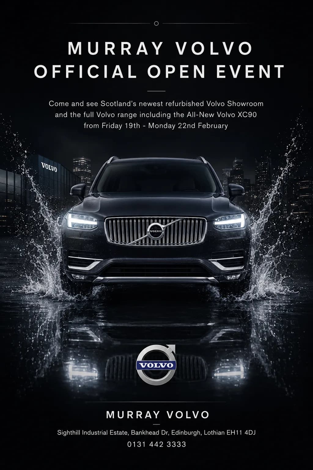 Volvo open day campaign creative