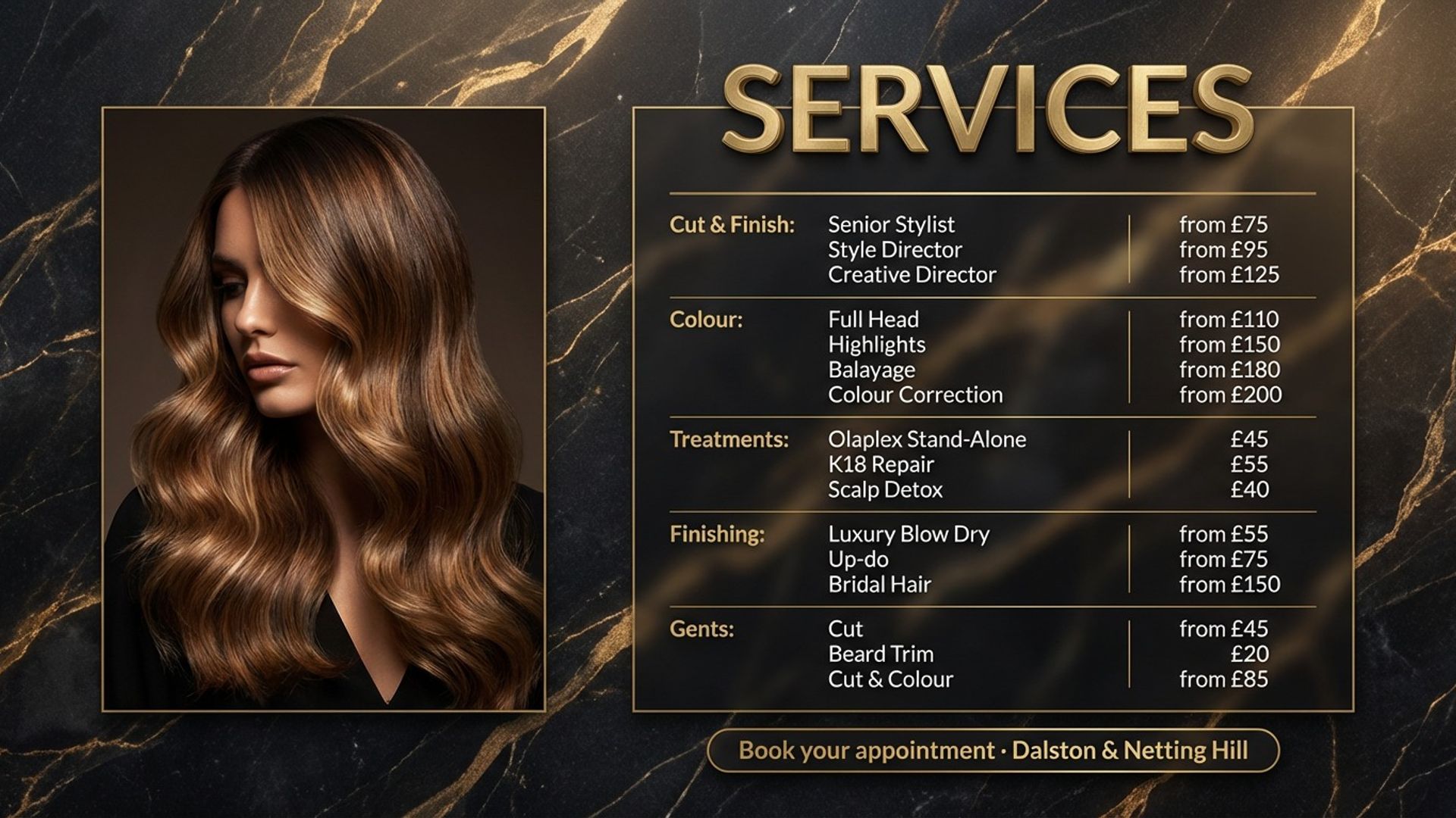 Service screens example design by SimplScreens